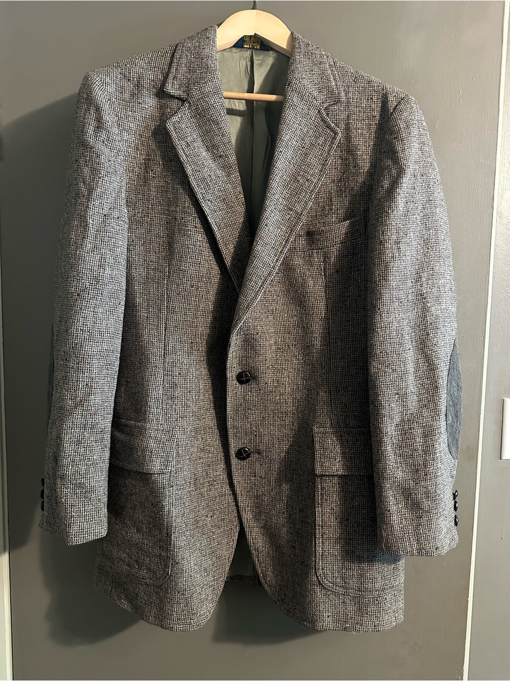 Pendleton Brown Gray Herringbone Sport Coat